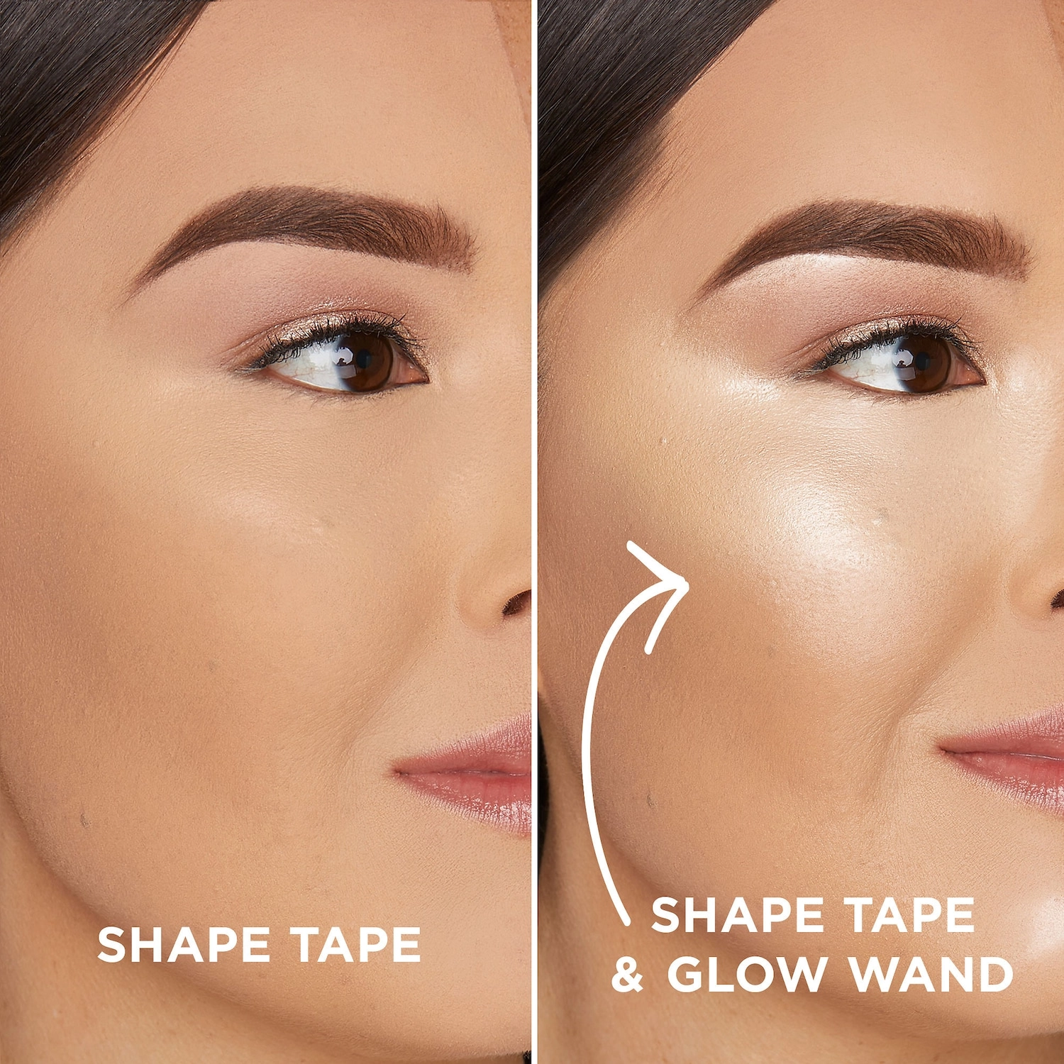 Tarte Shape Tape™ Glow Wand Dream - Champagne Glow Vegan Liquid Radiant Finish - Image 7
