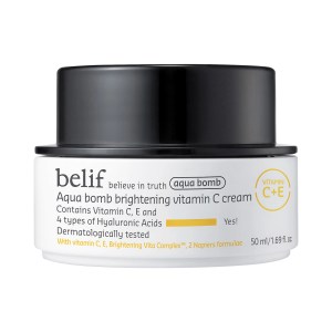 belif Aqua Bomb Brightening Vitamin C Cream with Hyaluronic Acid 1.69 oz/50 mL