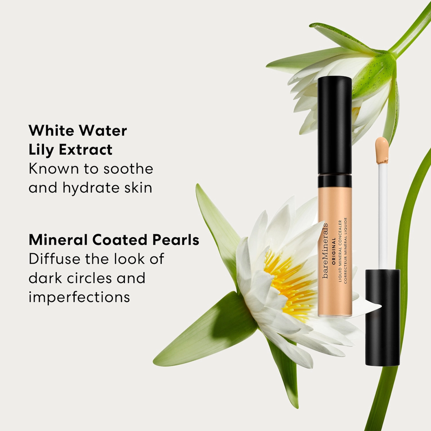 bareMinerals Original Liquid Mineral Concealer Color: Medium 3C - Image 5