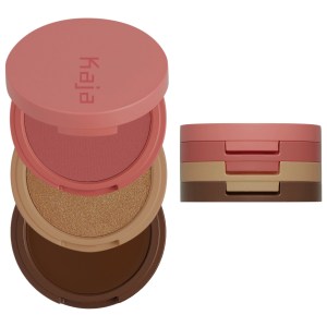 Kaja Face Bento Cream Bronzer, Powder Blush & Highlighter Sculpting Trio - 03 Mochamallow