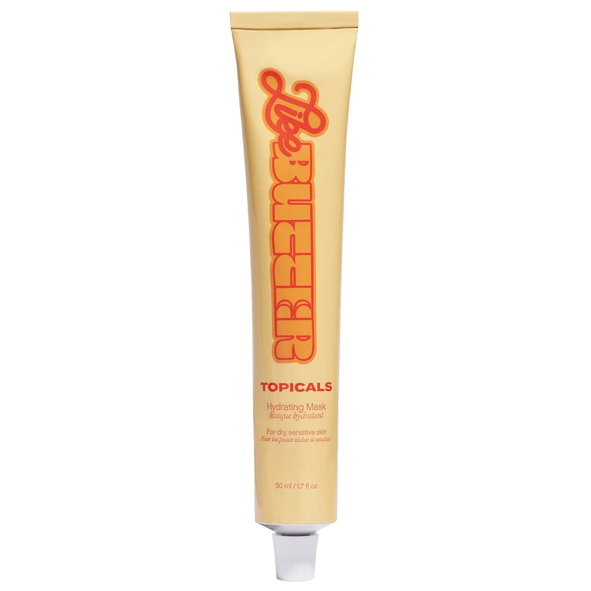 Topicals Like Butter Mask for Dry, Sensitive & Eczema-Prone Skin 1.7 oz/50 mL Vegan Hydrating Hyaluronic Acid Niacinamide
