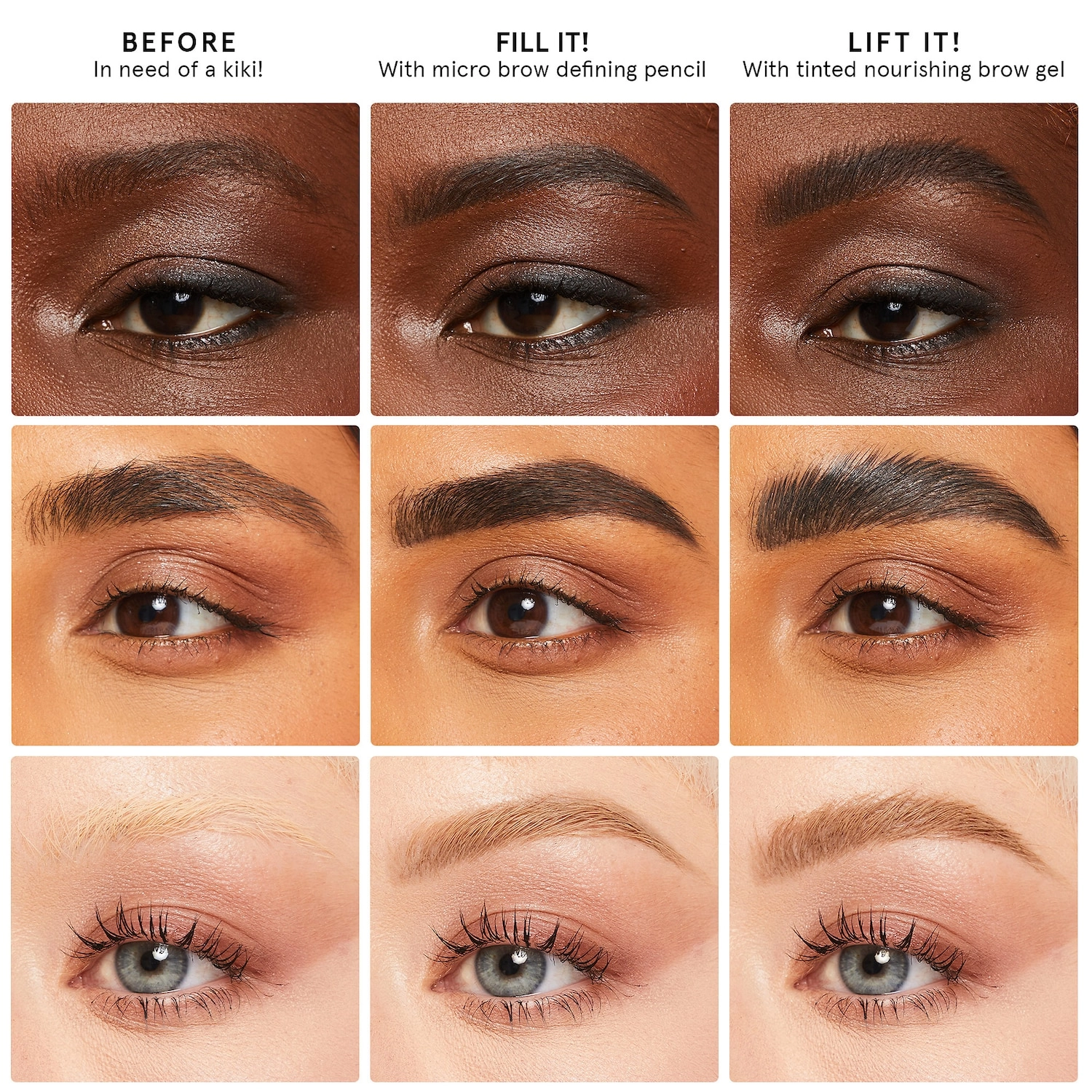 ONE/SIZE by Patrick Starrr BrowKiki Nourishing Tinted Brow Gel - Blonde - Image 4