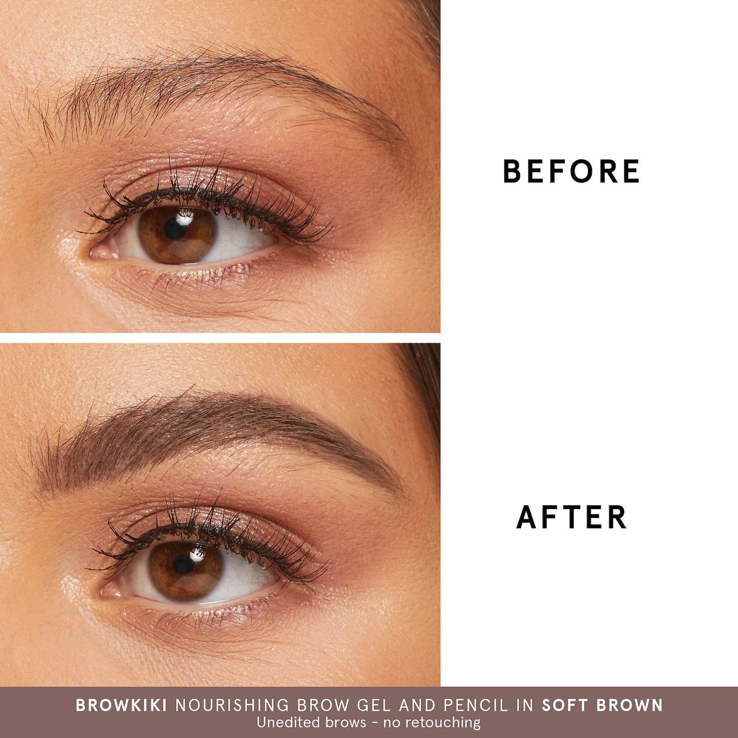 ONE/SIZE by Patrick Starrr BrowKiki Nourishing Tinted Brow Gel - Soft Brown - Image 2