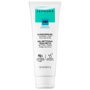 SEPHORA COLLECTION Clean Skin Gel Cleanser with Prebiotics 4.22 oz/125 mL Fragrance Free