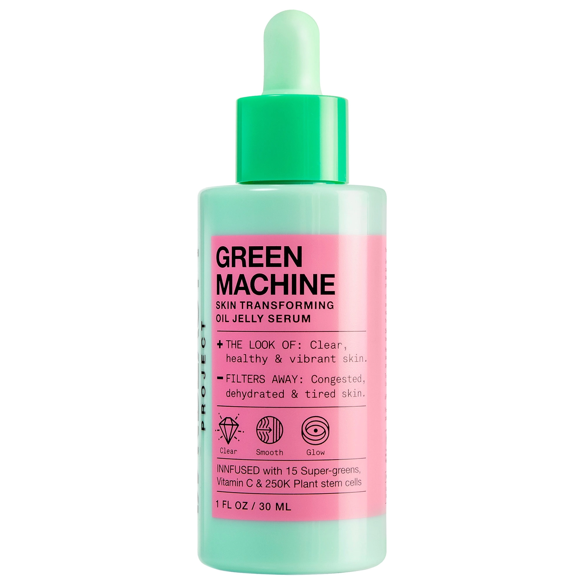 iNNBEAUTY PROJECT Green Machine Vitamin C Dark Spot & Hyperpigmentation Serum 1 oz/30 mL Vegan