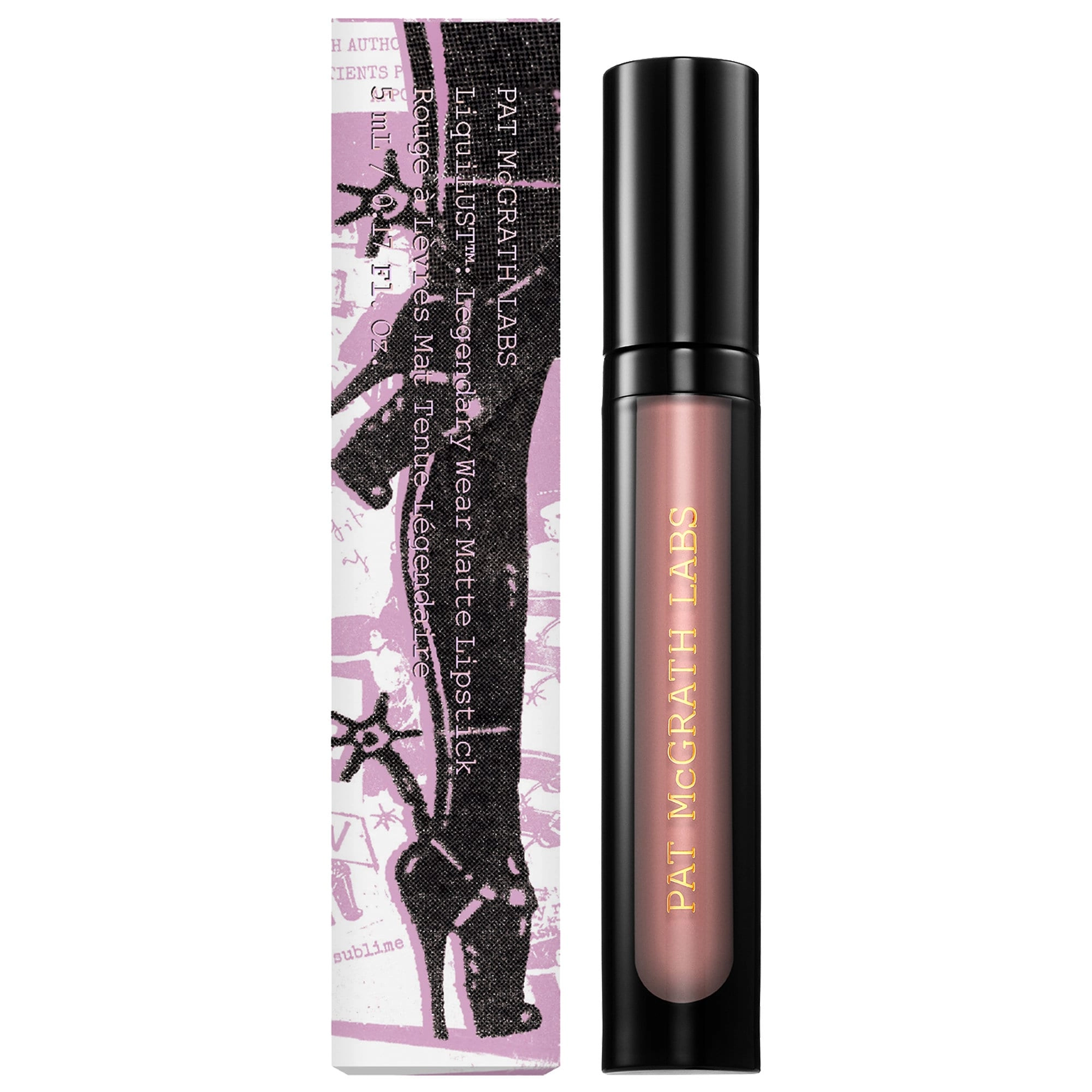 PAT McGRATH LABS LiquiLUST™: Legendary Wear Matte Lipstick Color: Divine Nude