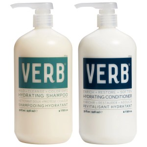 Verb Hydrating Shampoo and Conditioner Jumbo Set for Dry and Damaged Hair