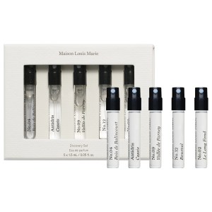 Maison Louis Marie Discovery Eau de Parfum Sampler Set - Vegan, Unisex Scents