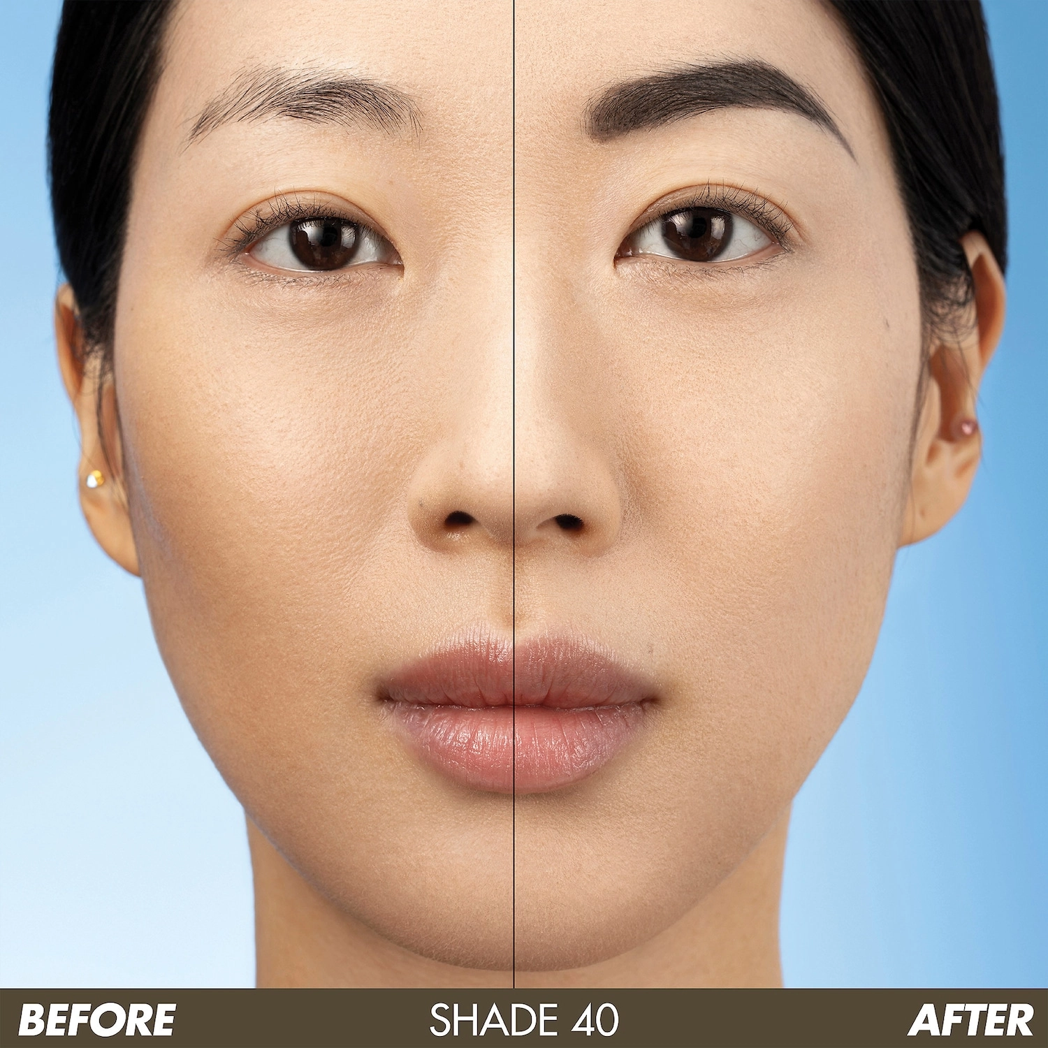 MAKE UP FOR EVER Aqua Resist Waterproof Eyebrow Definer Pencil 50 Black Brown - Image 2