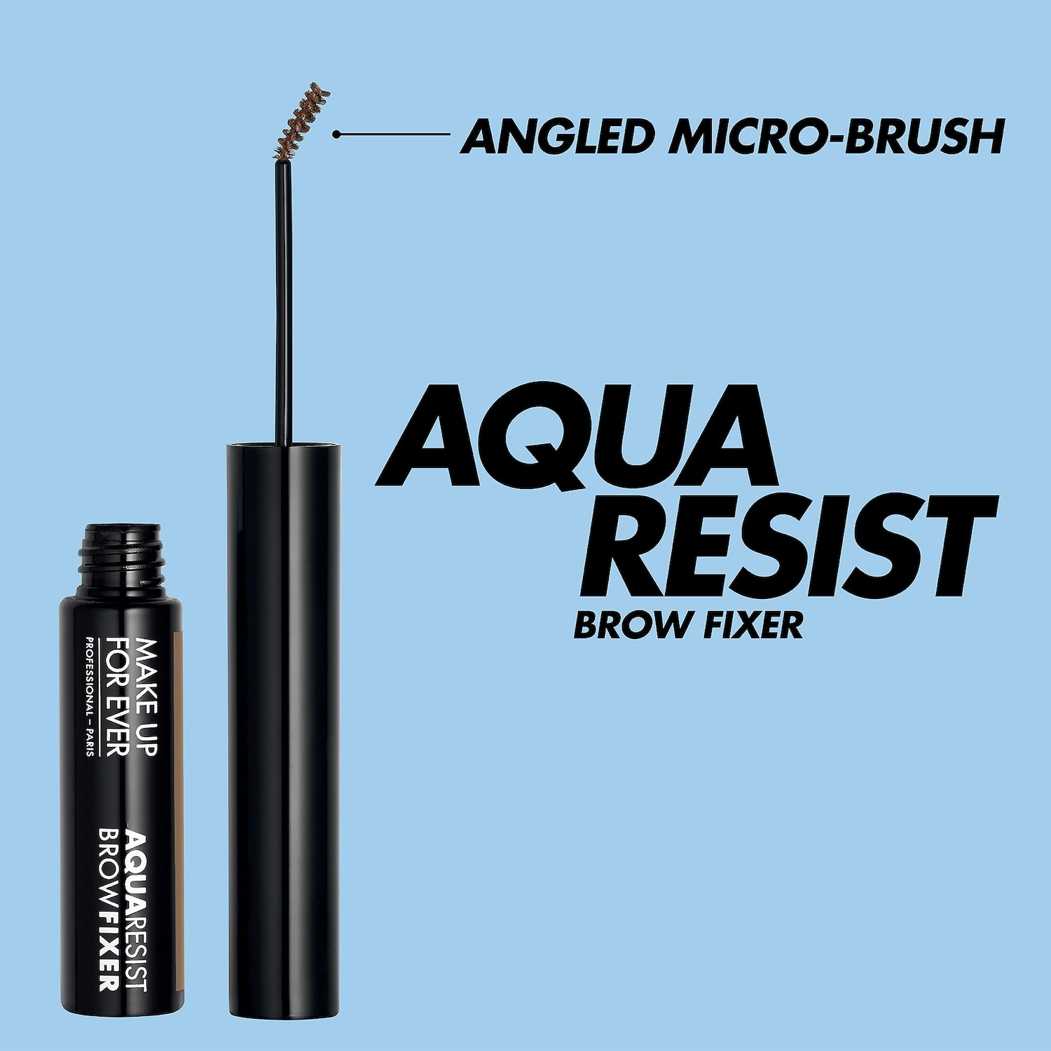 MAKE UP FOR EVER Aqua Resist Waterproof Tinted Eyebrow Gel - 20 Deep Blonde - Image 8