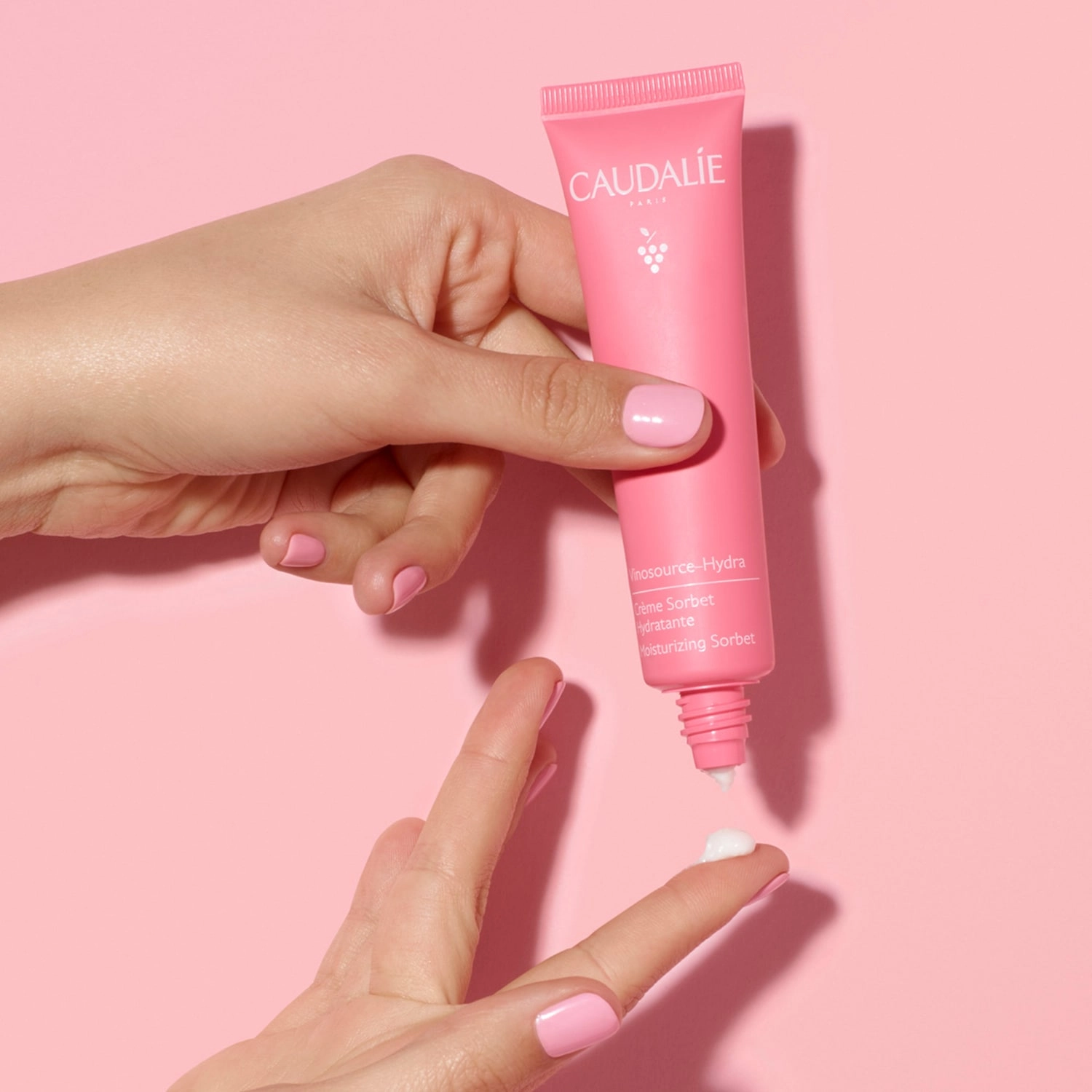 Caudalie Vinosource-Hydra Moisturizing Sorbet Size: 1.3 oz/40 mL Clean + Vegan Hydrating Moisturizer for Redness - Image 2