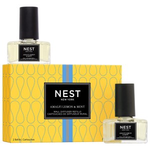 NEST New York Amalfi Lemon & Mint Wall Diffuser Refill - Vegan, Paraben-Free, Sulfate-Free
