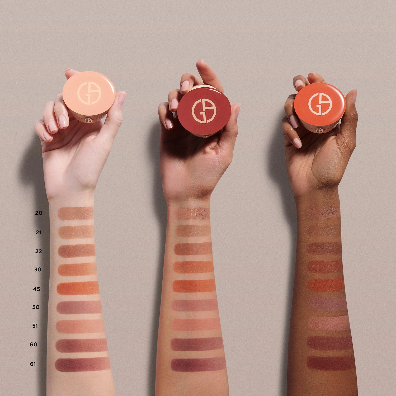 Armani Beauty Neo Nude Color Melting Cream Blush 51 - Peach Pink, Matte Finish - Image 4