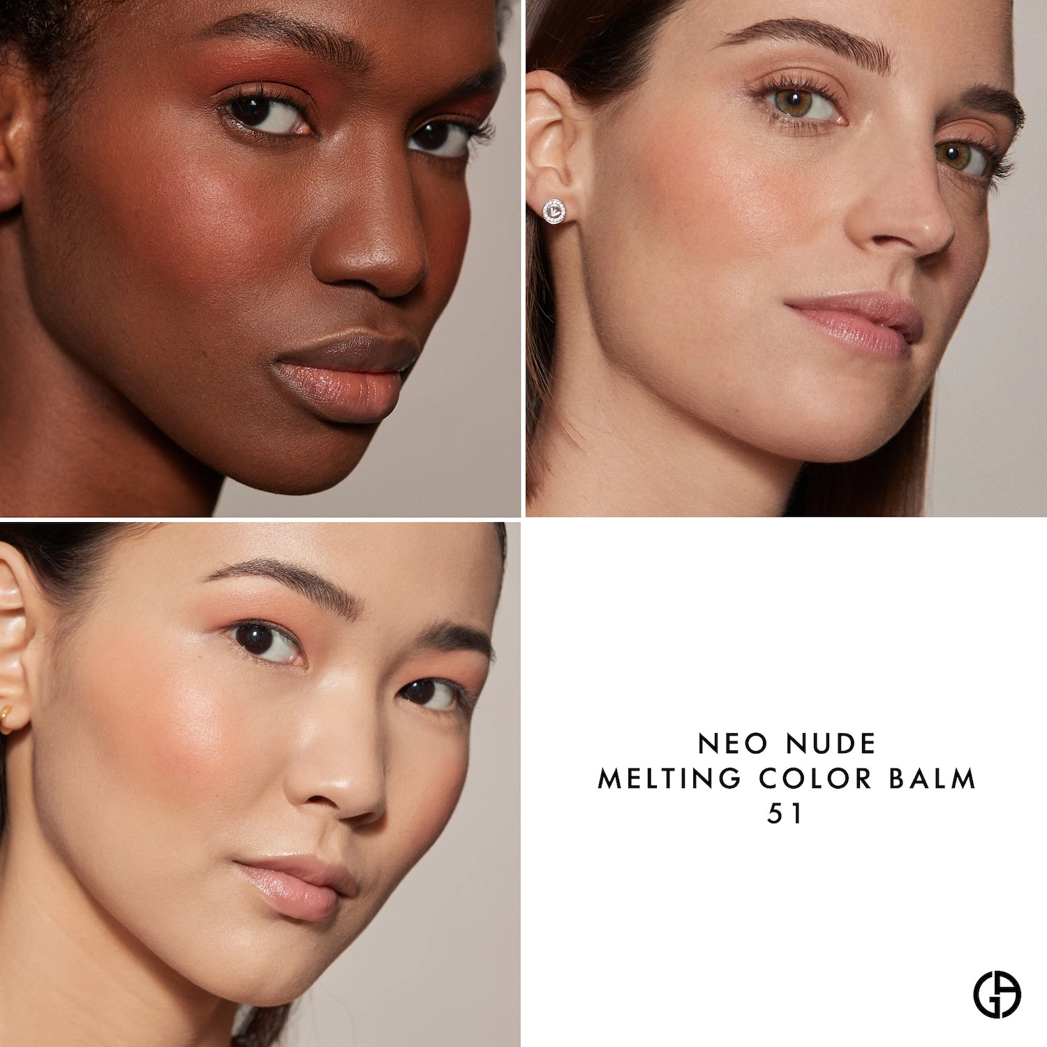 Armani Beauty Neo Nude Color Melting Cream Blush 51 - Peach Pink, Matte Finish - Image 6