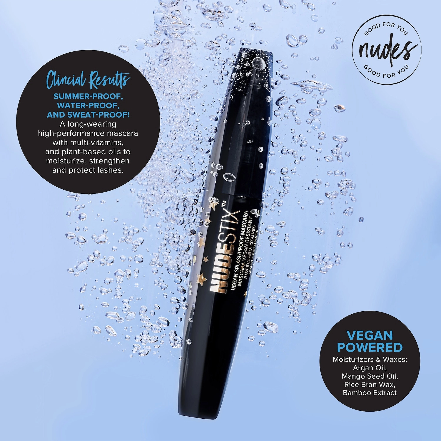 NUDESTIX Vegan Splashproof Mascara - Image 3