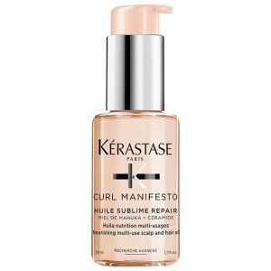 Kérastase Curl Manifesto Nourishing Scalp & Hair Oil 1.7 oz/50 mL - Hydrating, Frizz Control, Increases Shine