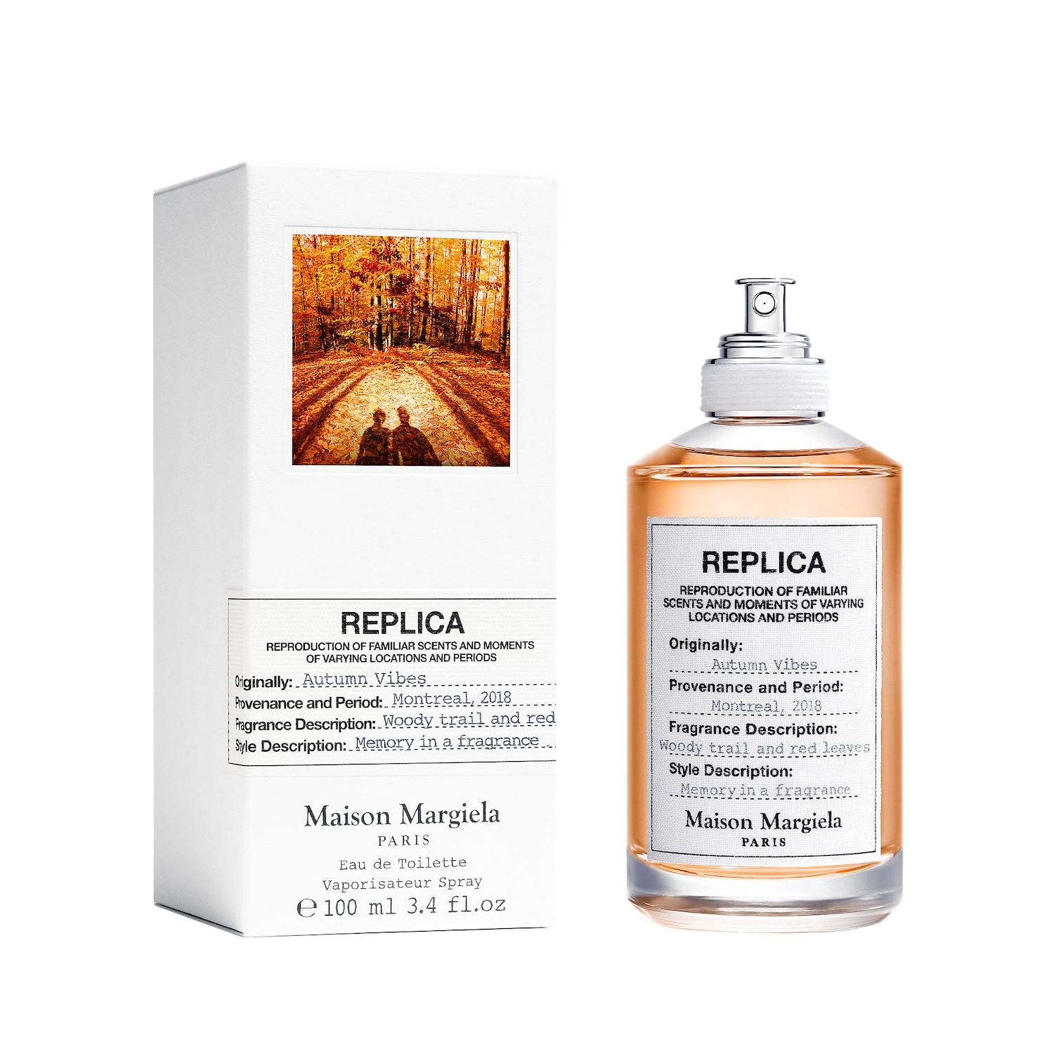 Maison Margiela 'REPLICA' Autumn Vibes 3.4 oz/100 mL Unisex Woody & Earthy Scent - Image 5