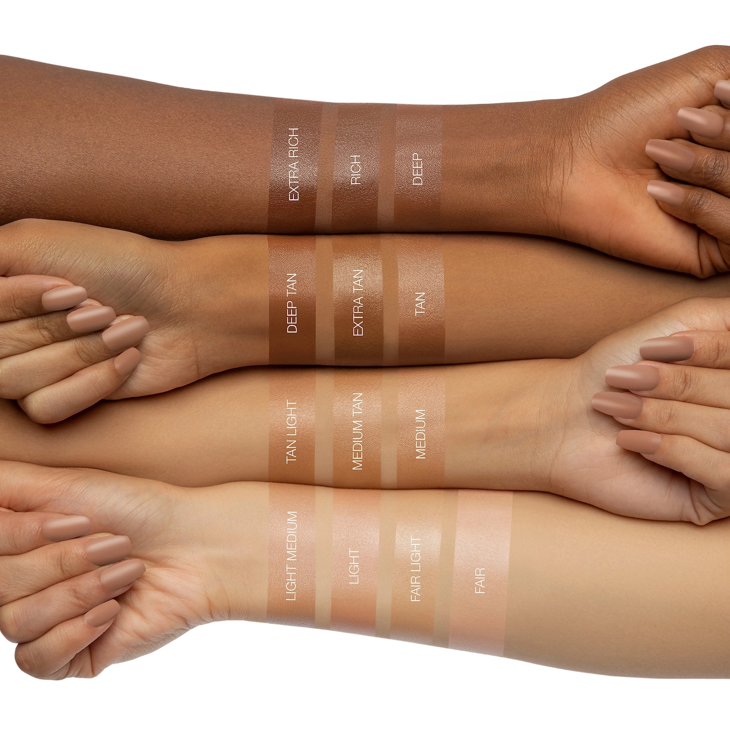 HUDA BEAUTY GloWish Multidew Vegan Skin Tint Foundation Color: 12 Rich - Image 3