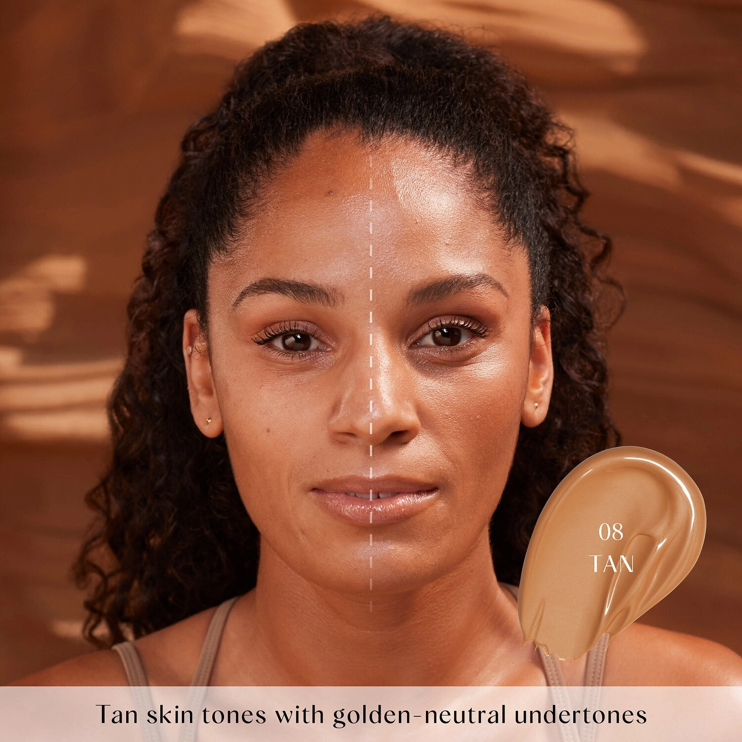 HUDA BEAUTY GloWish Multidew Vegan Skin Tint Foundation - 08 Tan - Image 5