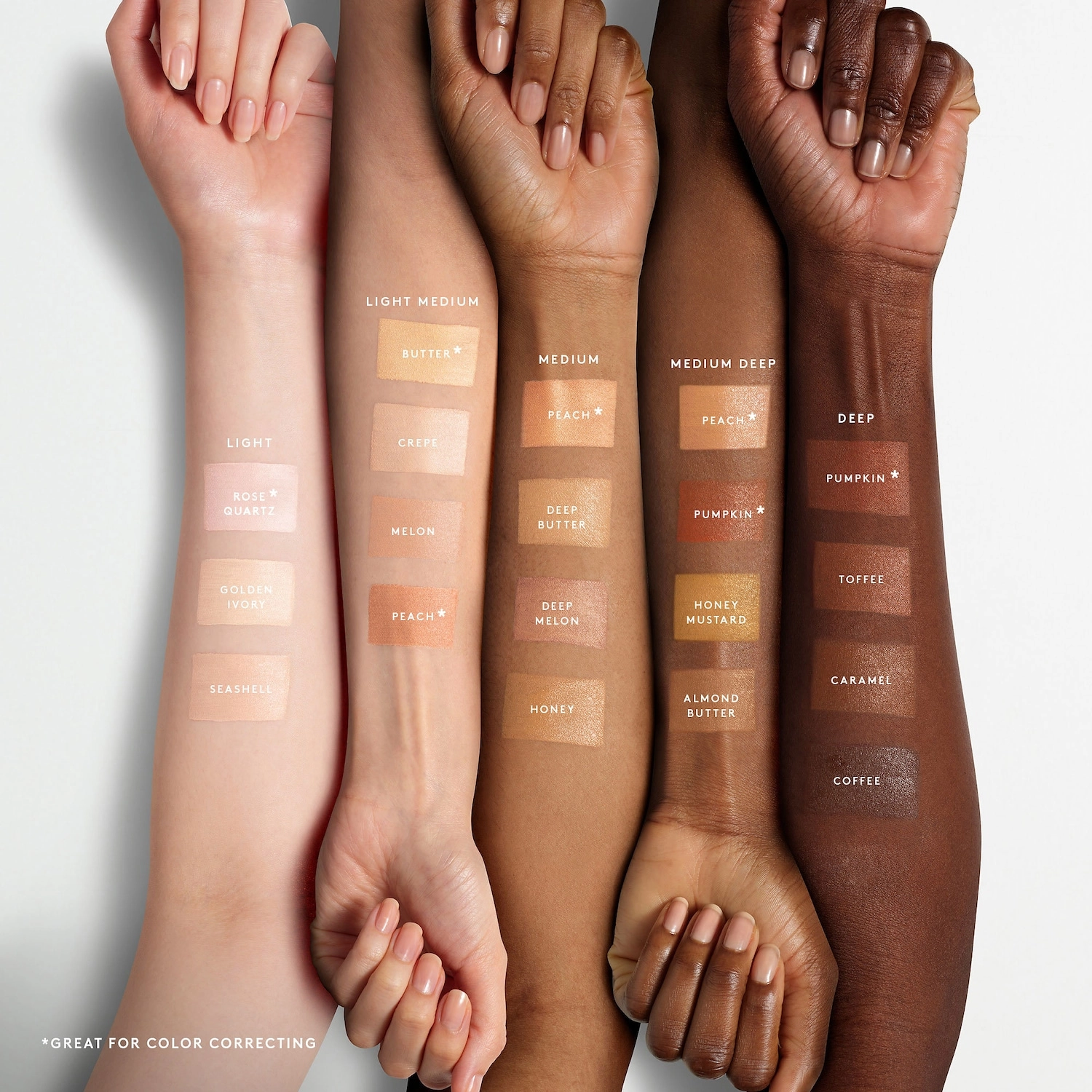 Fenty Beauty by Rihanna Bright Fix Eye Brightener Concealer Color: 12 Almond Butter - Neutral for Medium Deep to Deep Skin Tones - Image 4