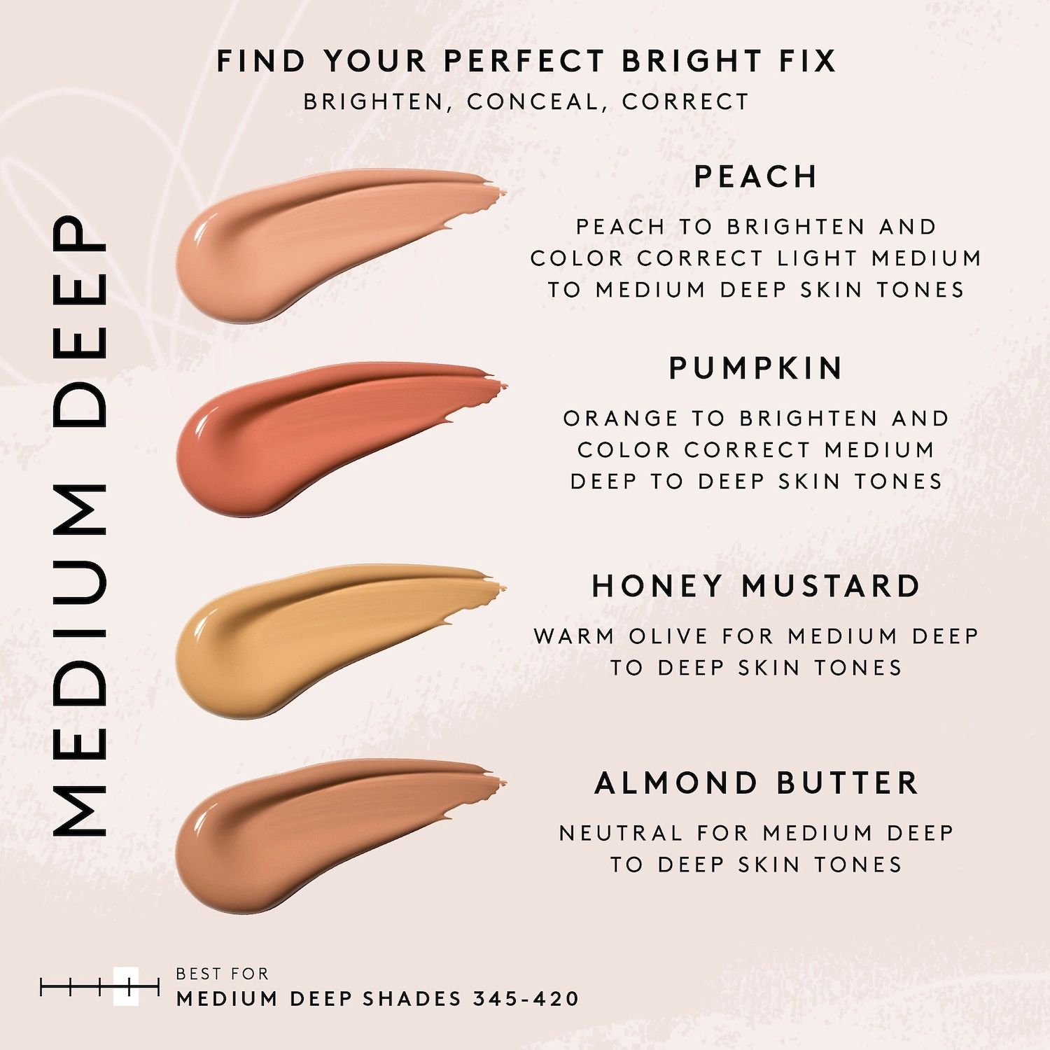 Fenty Beauty by Rihanna Bright Fix Eye Brightener Concealer Color: 12 Almond Butter - Neutral for Medium Deep to Deep Skin Tones - Image 7