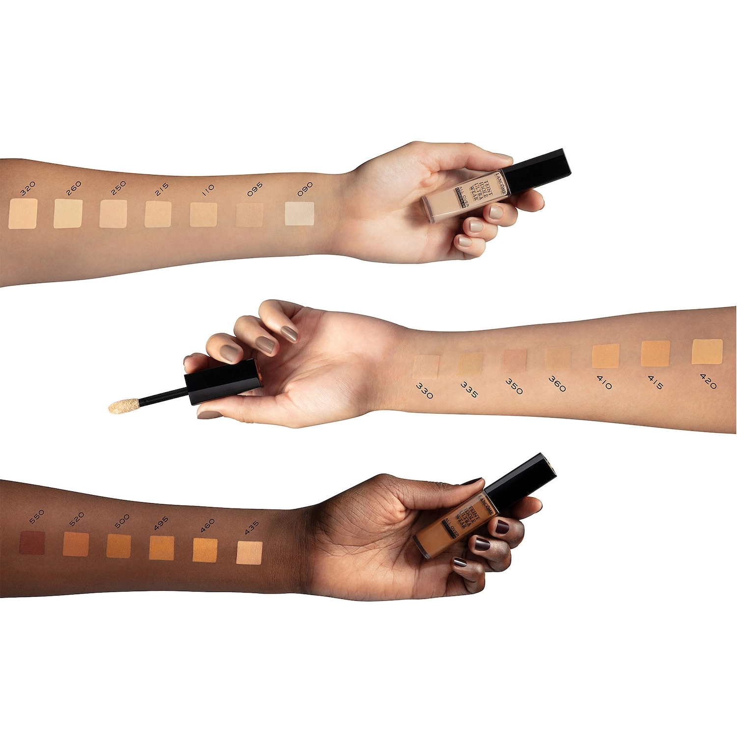 Lancôme Teint Idole Ultra Wear All Over Full Coverage Concealer 500 Suede Warm - Image 2