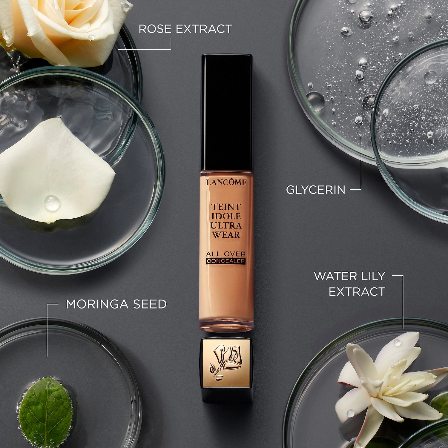 Lancôme Teint Idole Ultra Wear All Over Full Coverage Concealer 500 Suede Warm - Image 4