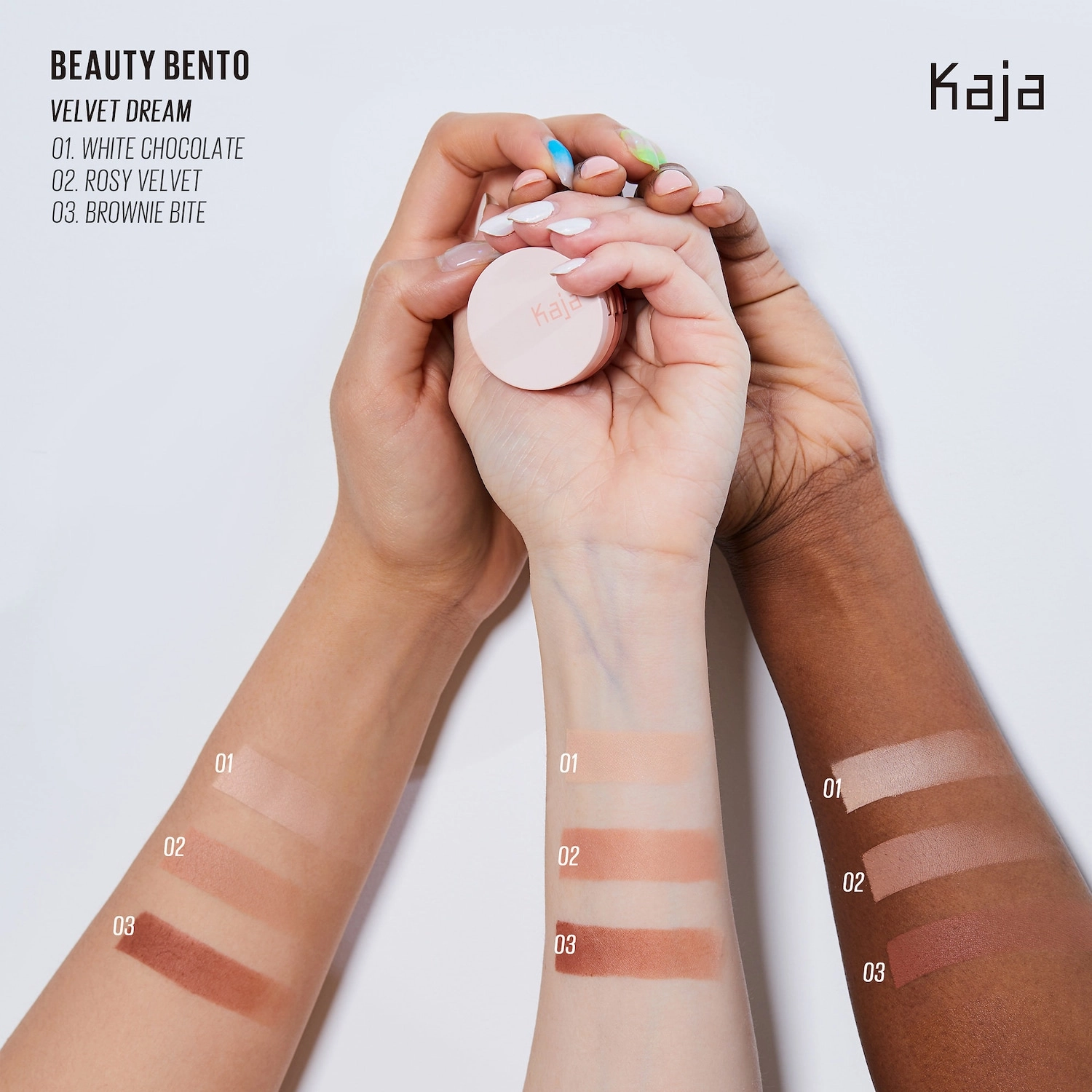Kaja Eye Bento Bouncy Eyeshadow Trio - Velvet Dream - Image 4