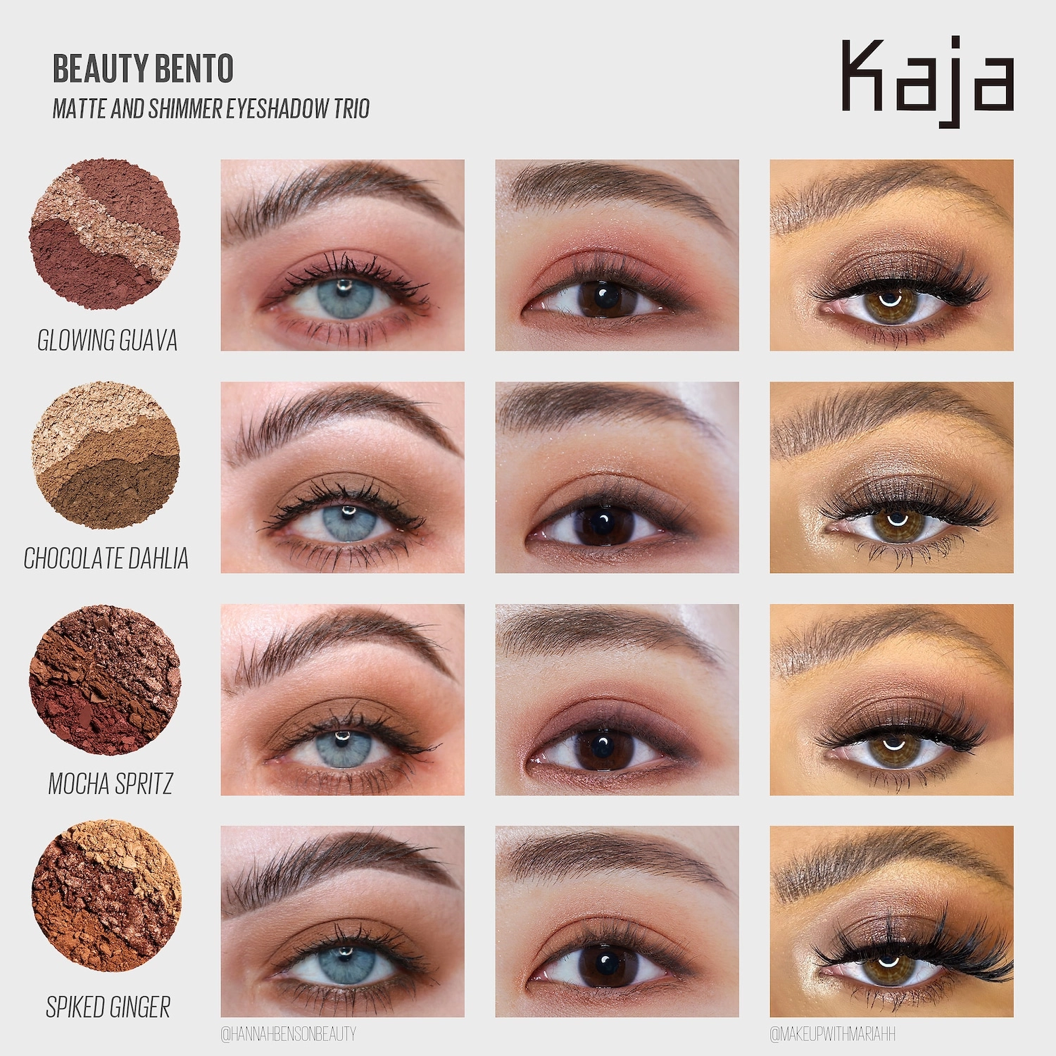 Kaja Eye Bento Bouncy Eyeshadow Trio - Velvet Dream - Image 7