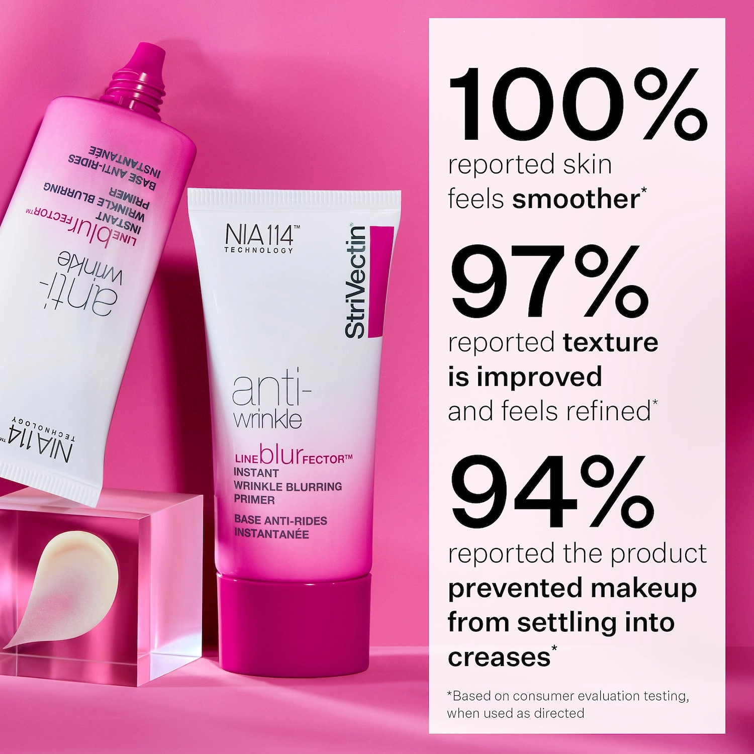 StriVectin Line BlurFector ™ Instant Wrinkle Blurring Face Primer 1 oz / 30 mL Matte Finish Pores Uneven Texture Anti-Aging - Image 5