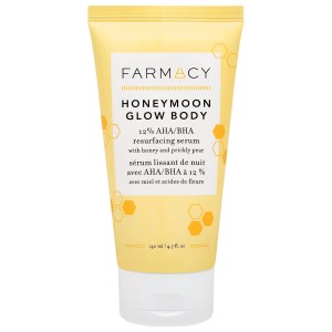 Farmacy Honeymoon Glow Body 12% AHA/BHA Bump-Smoothing Night Serum - 4.7 oz / 140 mL
