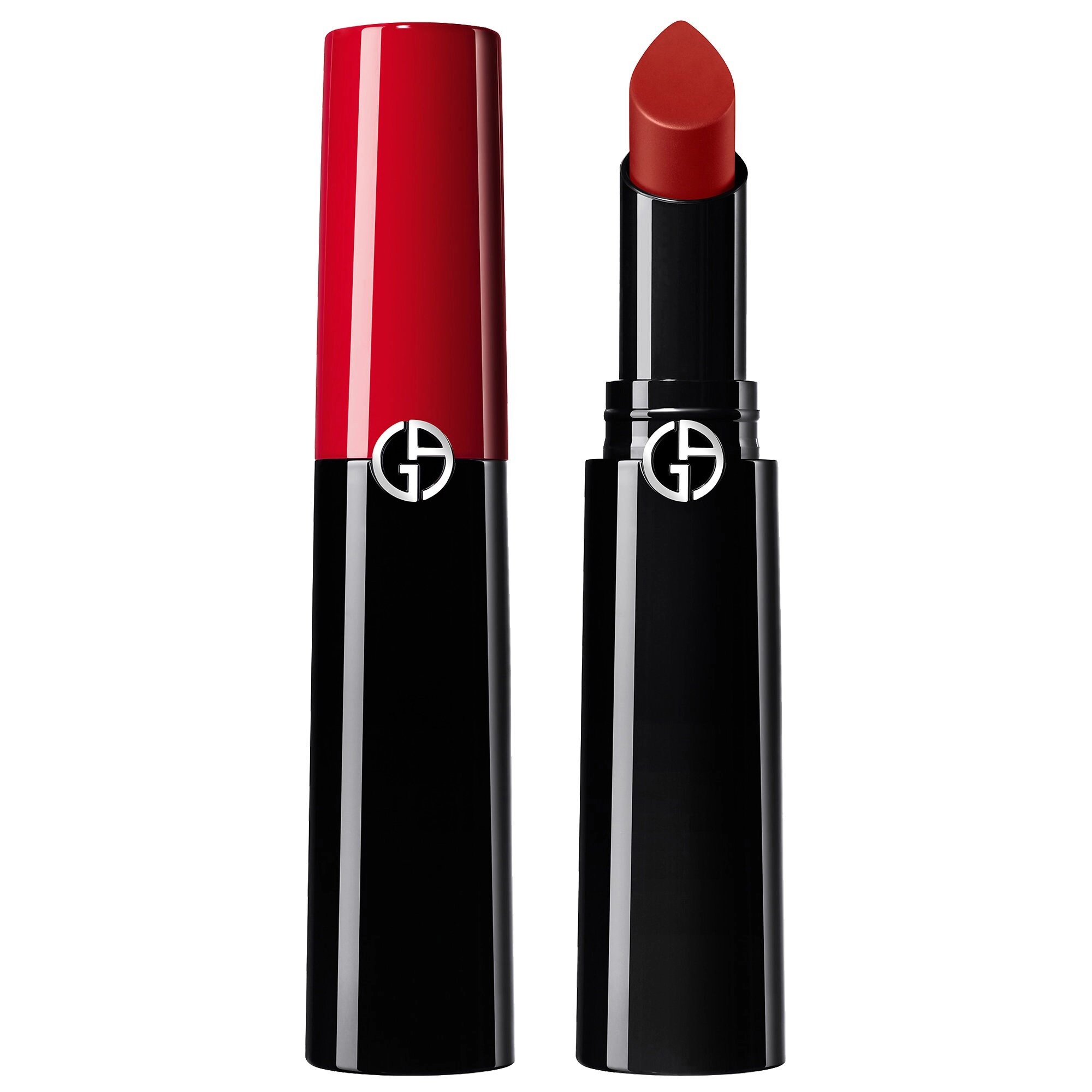 Armani Beauty Lip Power Satin Long Lasting Lipstick - Color 405 Sultan Brick Red
