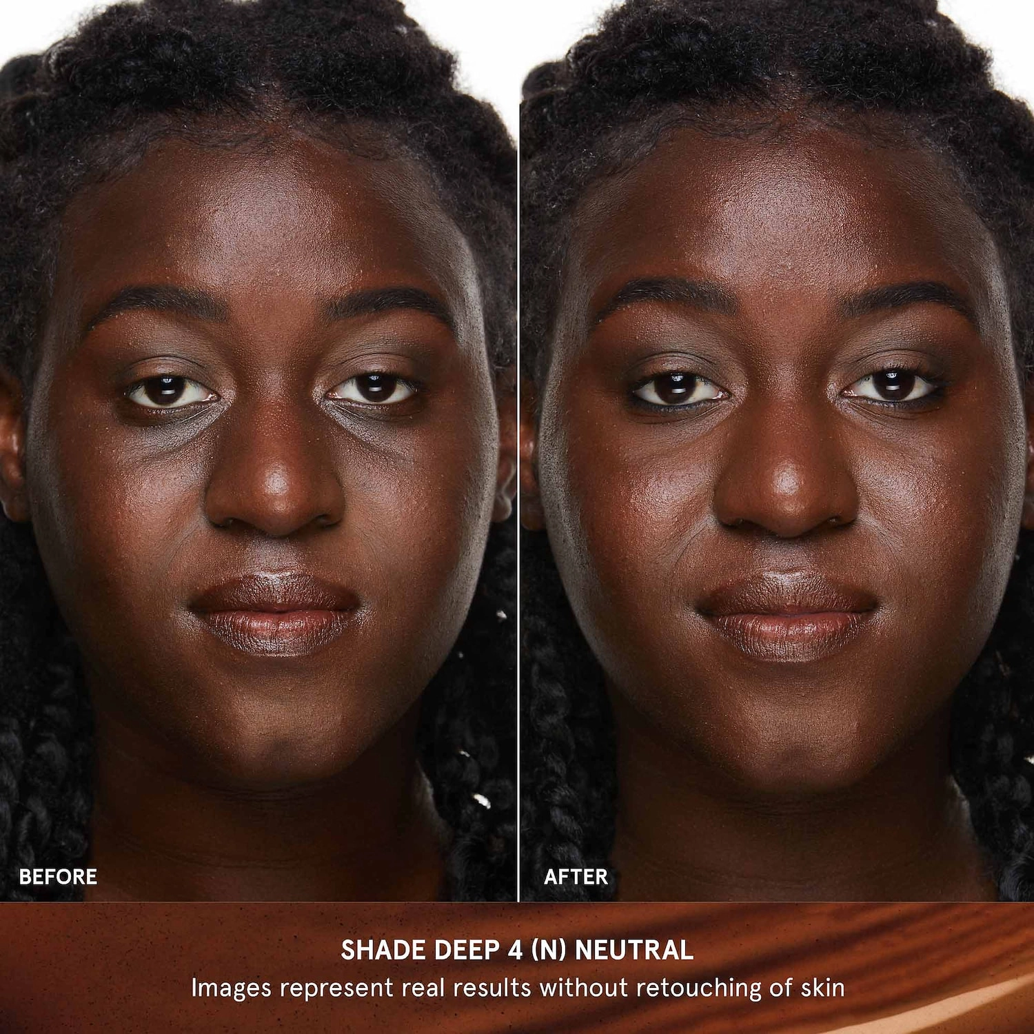 ONE/SIZE by Patrick Starrr Turn Up the Base Butter Silk Concealer Color: Deep 4 (N) - Image 2