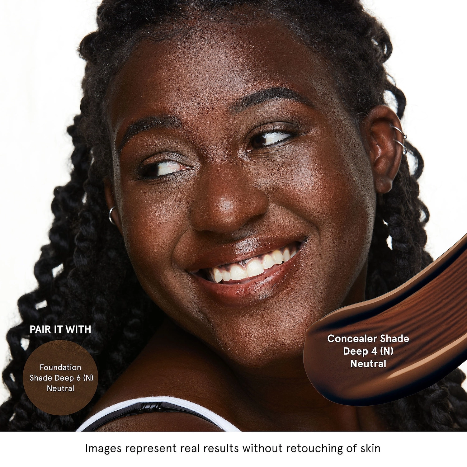ONE/SIZE by Patrick Starrr Turn Up the Base Butter Silk Concealer Color: Deep 4 (N) - Image 6