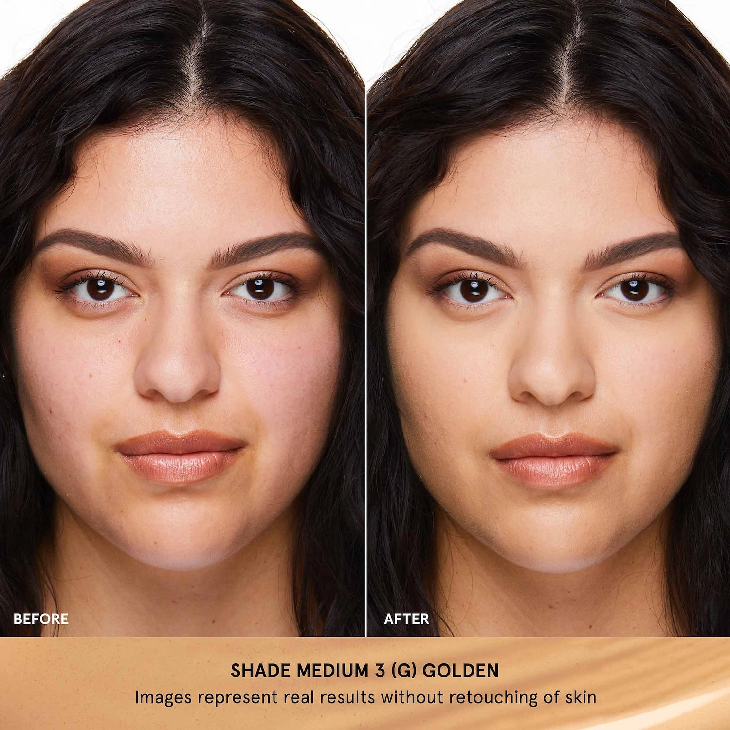 ONE/SIZE by Patrick Starrr Turn Up the Base Butter Silk Concealer Color: Medium 3 (G) - Medium, Golden Undertones - Image 2