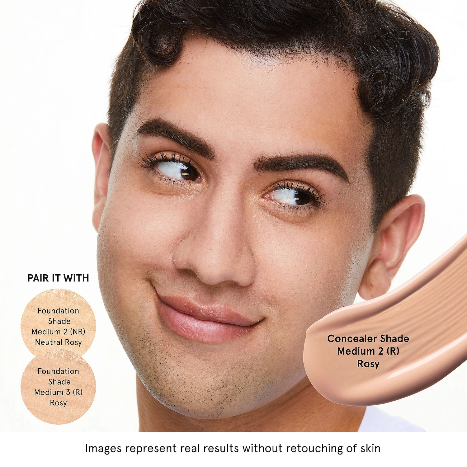 ONE/SIZE by Patrick Starrr Turn Up the Base Butter Silk Concealer Medium 2 (R) - Medium, Rosy Undertones - Image 6