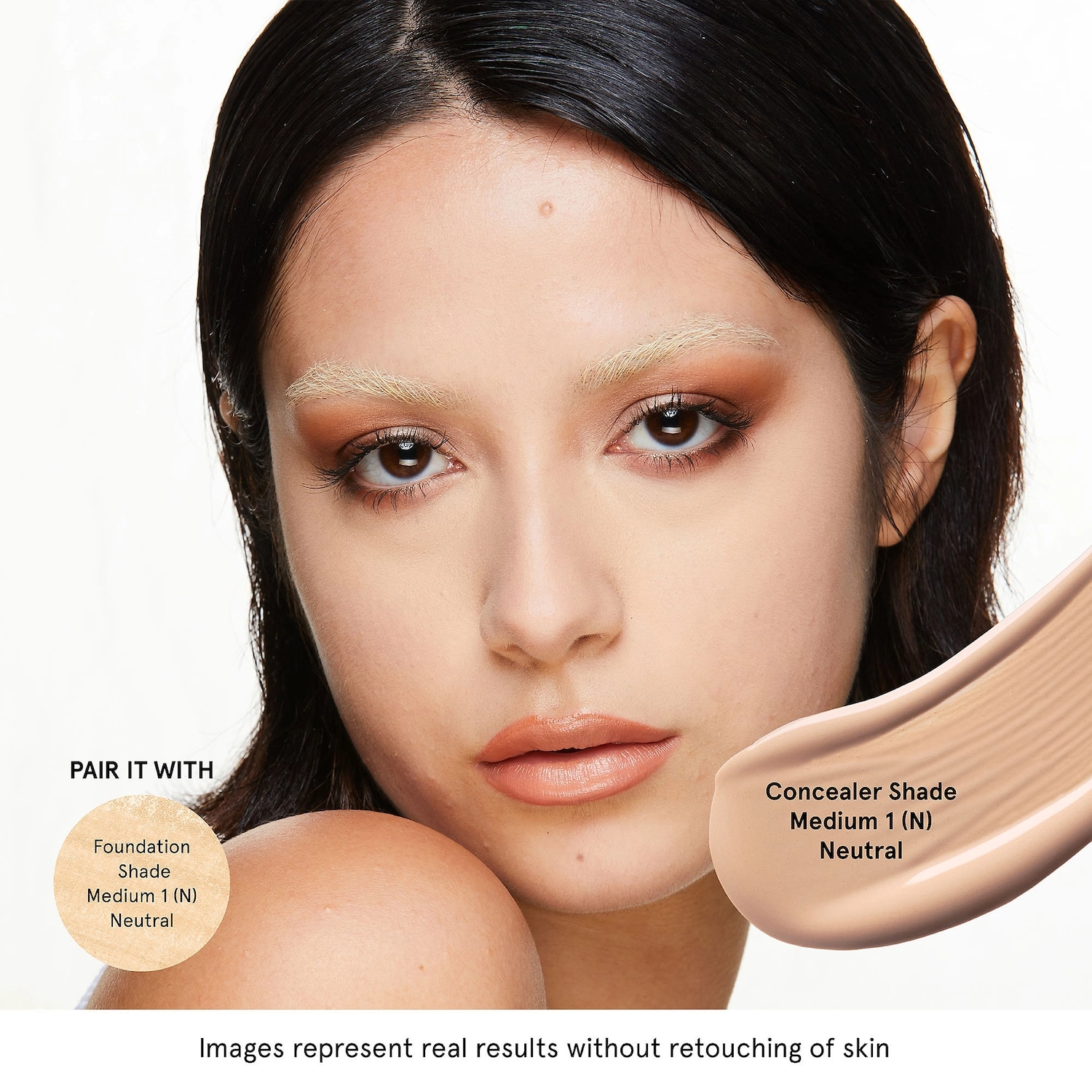 ONE/SIZE by Patrick Starrr Turn Up the Base Butter Silk Concealer Color: Medium 1 (N) - Image 6