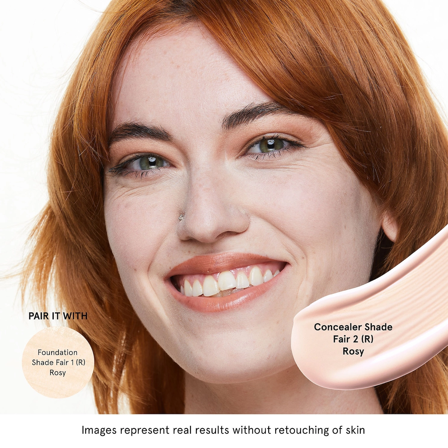 ONE/SIZE by Patrick Starrr Turn Up the Base Butter Silk Concealer Color: Fair 2 (R) - Fair, Rosy Undertones - Image 6