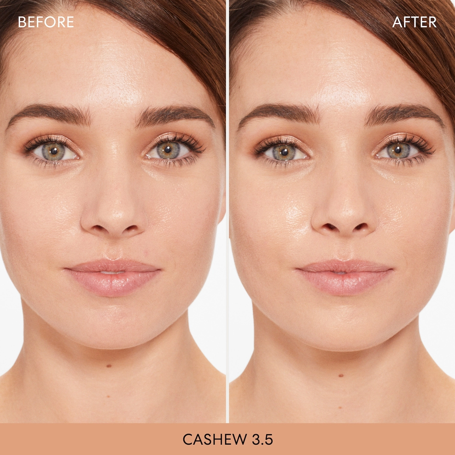 bareMinerals COMPLEXION RESCUE™ Tinted Hydrating Gel Cream SPF 30 Color: Cashew 3.5 - Light Coverage Vegan - Image 4