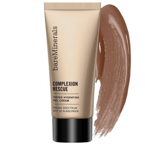 bareMinerals COMPLEXION RESCUE™ Tinted Hydrating Gel Cream SPF 30 Color: Sienna 10 - Deep Cool Skin with a Red Hue