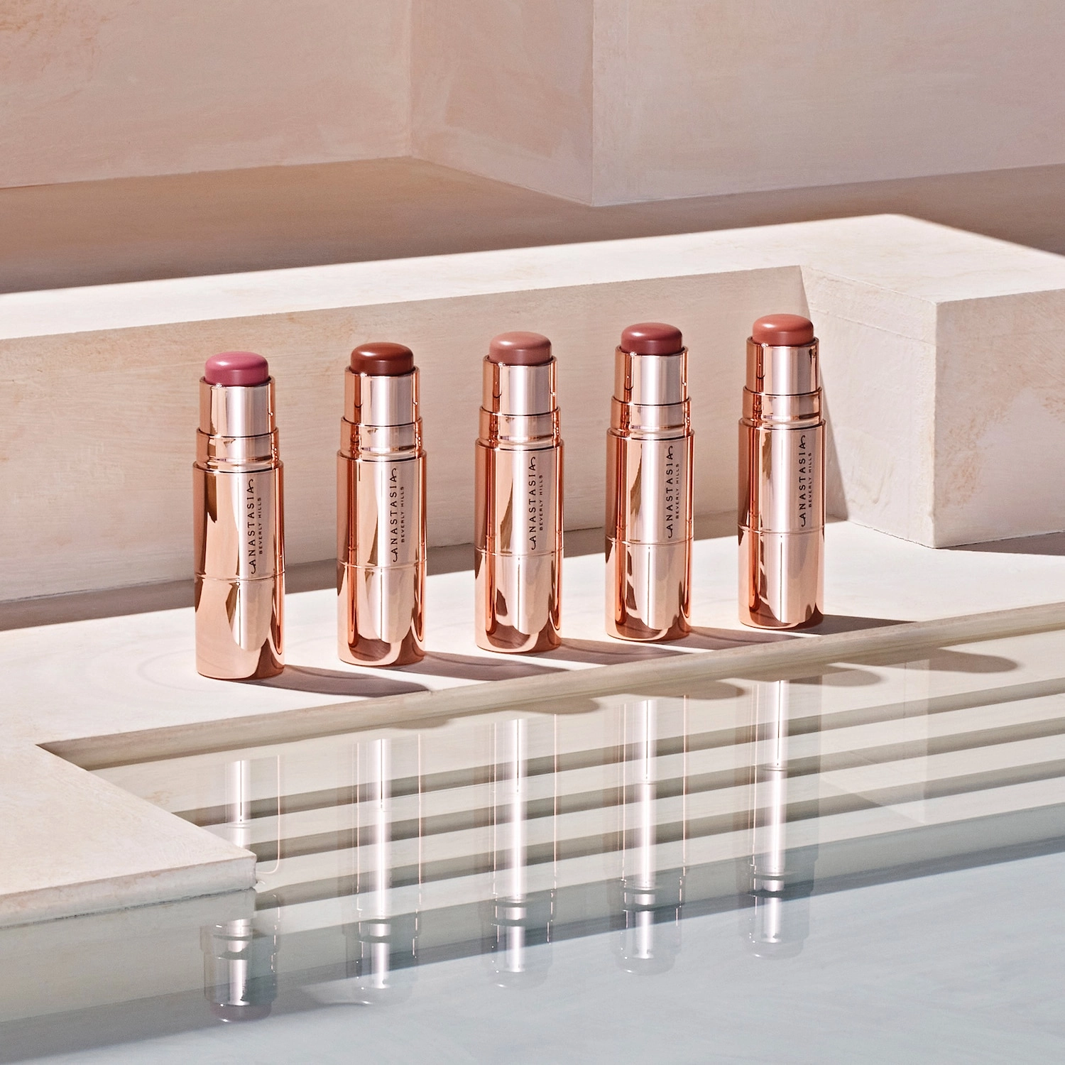 Pink Dahlia Stick Blush - Radiant Finish, Natural Long-Wearing Color - Image 4