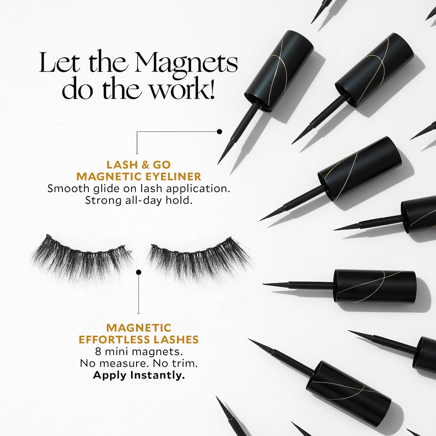 Velour Lashes Magnetic Effortless Kit - Vegan Natural Finish Lash Kit - Image 6