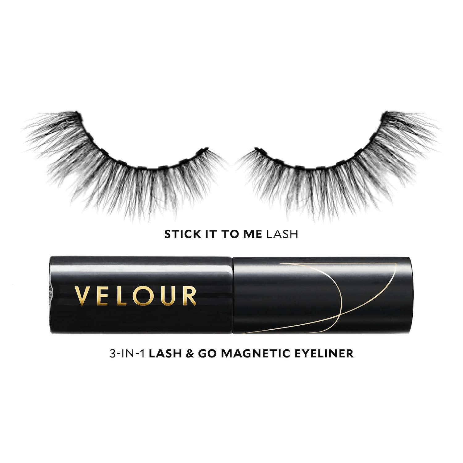 Velour Lashes Magnetic Effortless Kit - Vegan Natural Finish Lash Kit - Image 2