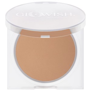 HUDA BEAUTY GloWish Lightweight Blurring Pressed Powder - Color 04 Light-Medium