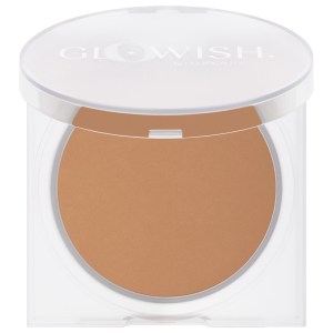HUDA BEAUTY GloWish Lightweight Blurring Pressed Powder - Color: 06 Medium-Tan