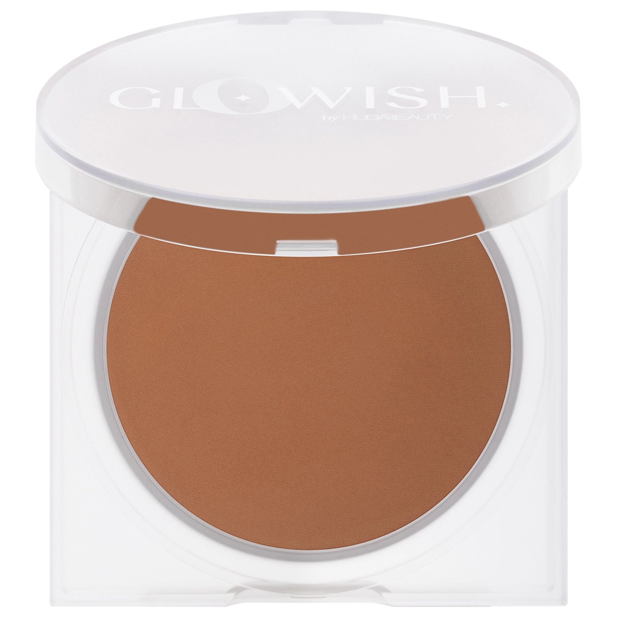 HUDA BEAUTY GloWish Lightweight Blurring Pressed Powder - Color 10 Deep-Tan