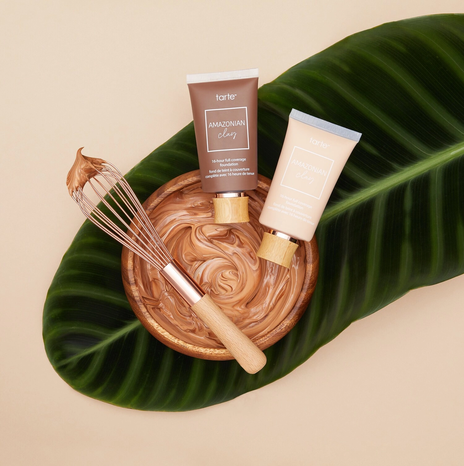 Tarte Amazonian Clay 16-Hour Full Coverage Foundation Color: 19H Fair-Light Honey - Image 9