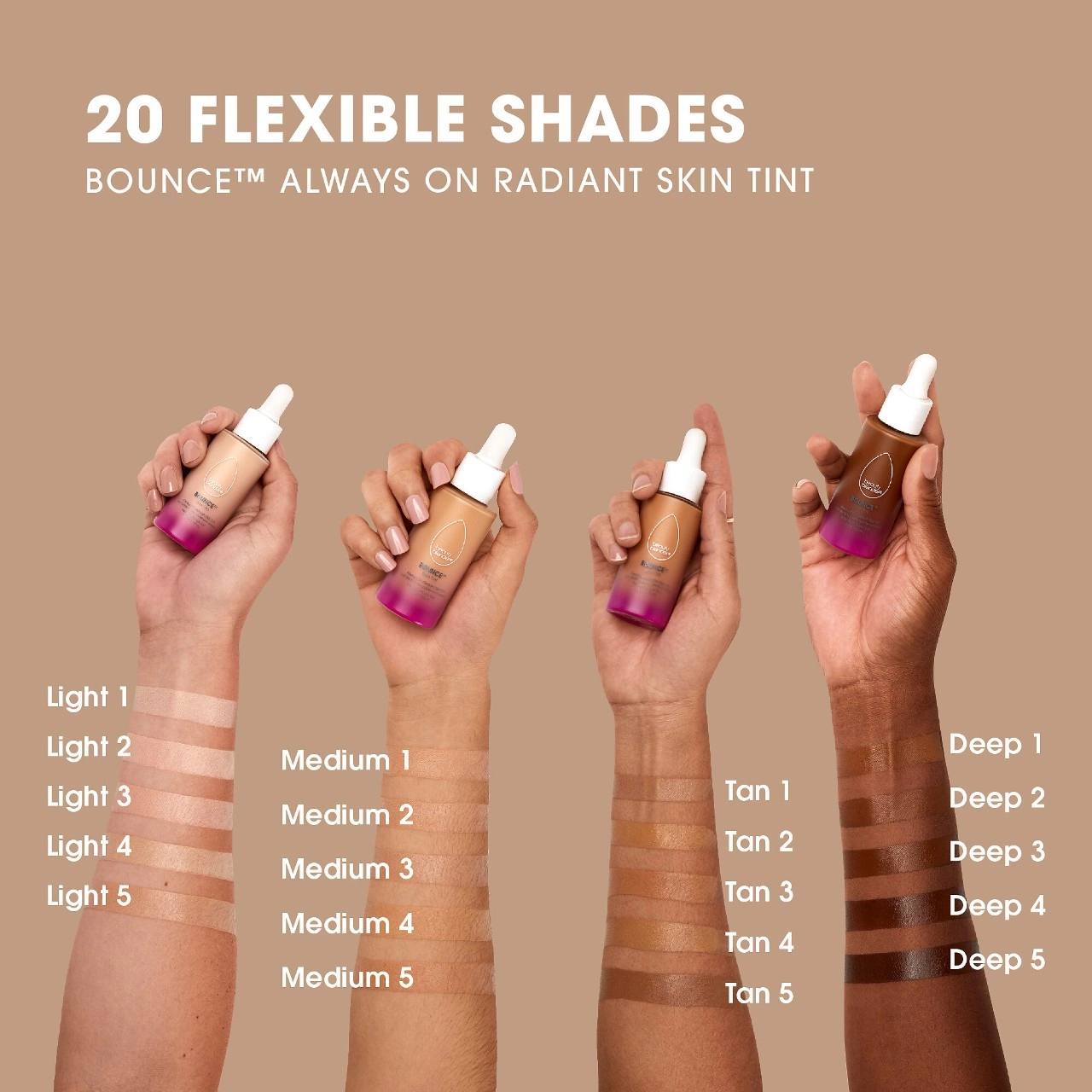 Beautyblender 12-Hour Always on Radiant Skin Tint with Hyaluronic Acid & Niacinamide - Medium 3 - Image 5