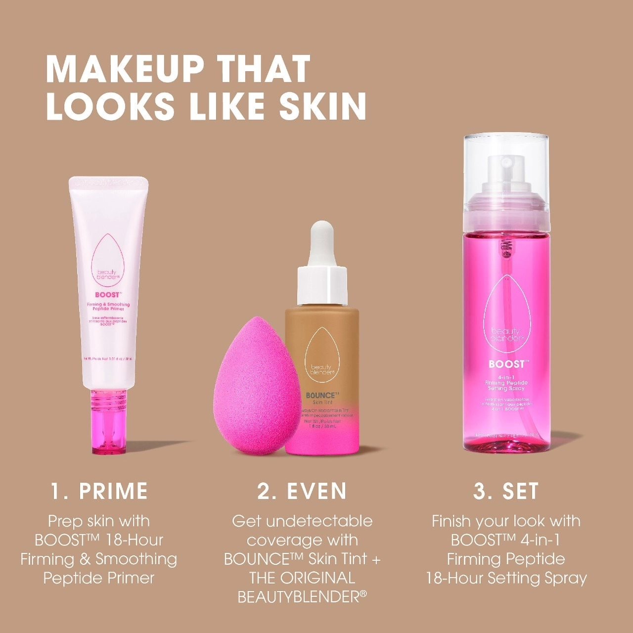 Beautyblender 12-Hour Always on Radiant Skin Tint with Hyaluronic Acid & Niacinamide - Medium 3 - Image 6