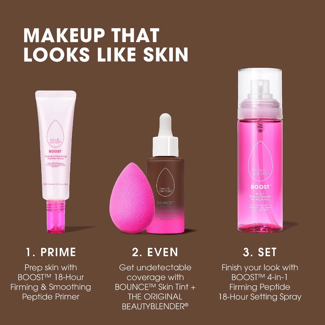 Beautyblender 12-Hour Always on Radiant Skin Tint with Hyaluronic Acid & Niacinamide, Color: Deep 1 - Image 6